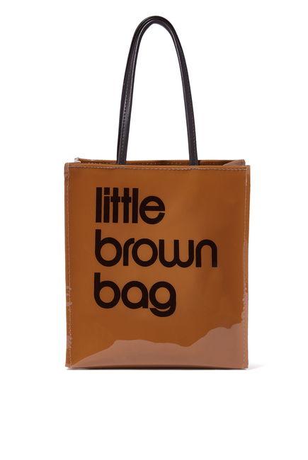Bloomingdale's Little Brown Tote Bag